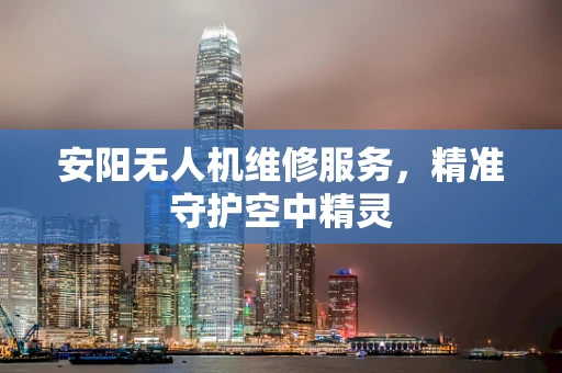 安阳无人机维修服务，精准守护空中精灵