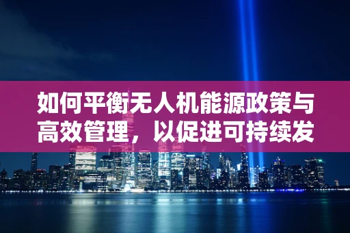 如何平衡无人机能源政策与高效管理，以促进可持续发展？