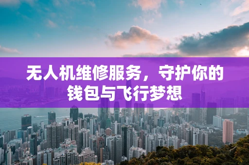无人机维修服务，守护你的钱包与飞行梦想