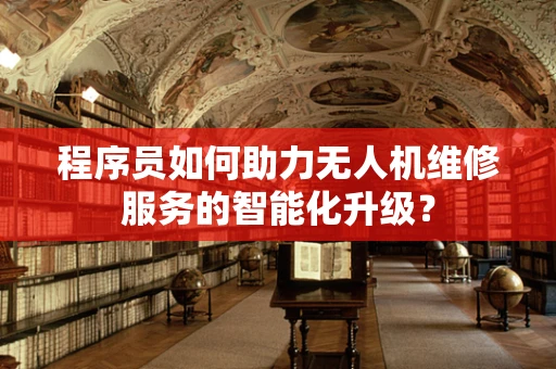 程序员如何助力无人机维修服务的智能化升级？