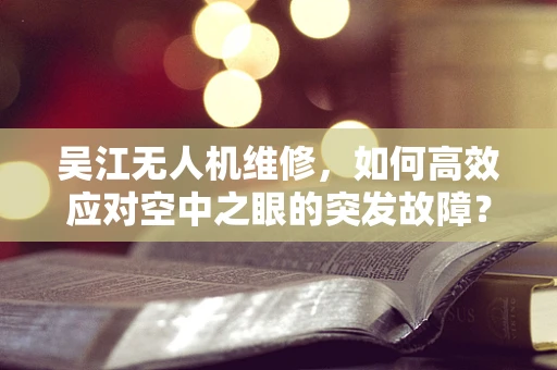 吴江无人机维修，如何高效应对空中之眼的突发故障？