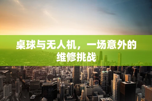 桌球与无人机，一场意外的维修挑战