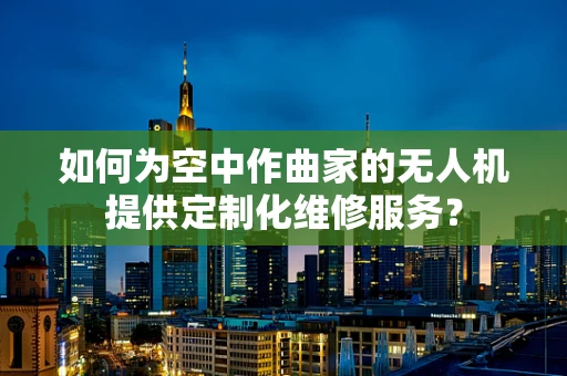 如何为空中作曲家的无人机提供定制化维修服务？