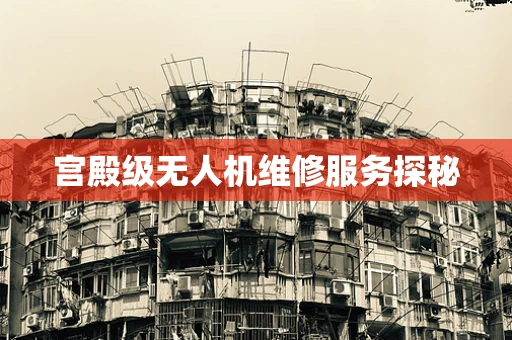 宫殿级无人机维修服务探秘