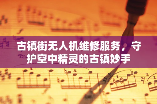 古镇街无人机维修服务，守护空中精灵的古镇妙手