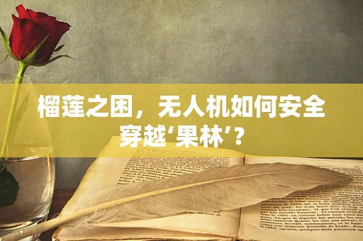 榴莲之困，无人机如何安全穿越‘果林’？