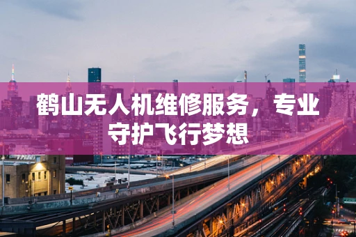 鹤山无人机维修服务，专业守护飞行梦想