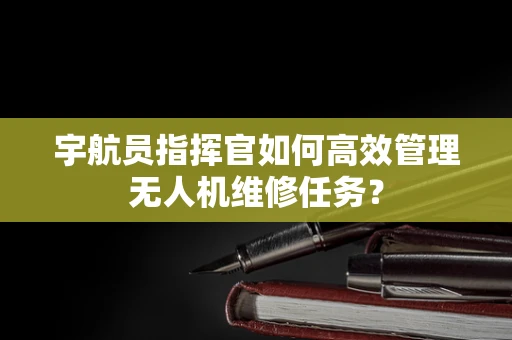 宇航员指挥官如何高效管理无人机维修任务？
