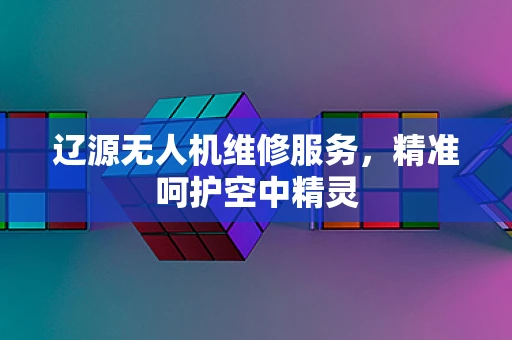 辽源无人机维修服务，精准呵护空中精灵