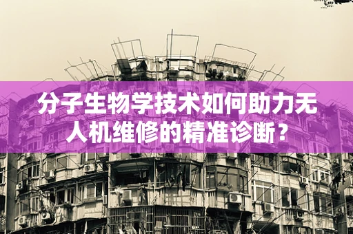 分子生物学技术如何助力无人机维修的精准诊断？