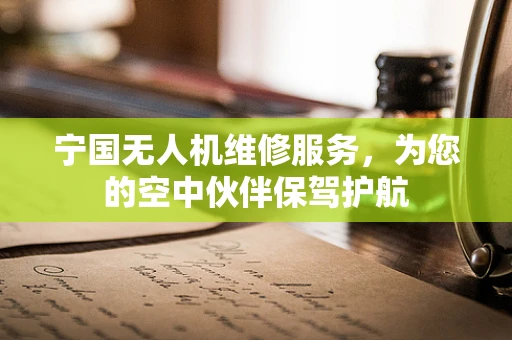 宁国无人机维修服务，为您的空中伙伴保驾护航