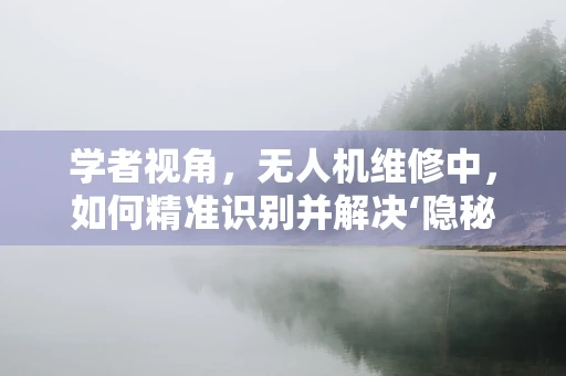 学者视角，无人机维修中，如何精准识别并解决‘隐秘’的电子故障？