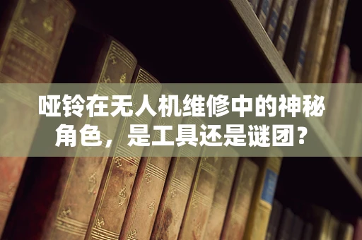 哑铃在无人机维修中的神秘角色，是工具还是谜团？