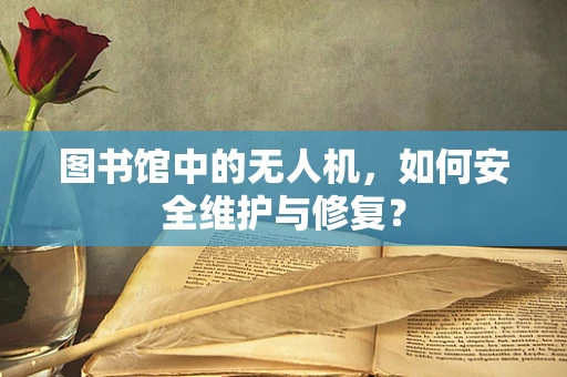 图书馆中的无人机，如何安全维护与修复？