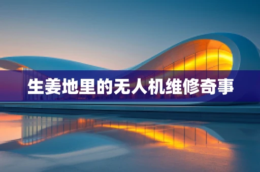 生姜地里的无人机维修奇事