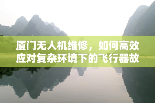 厦门无人机维修，如何高效应对复杂环境下的飞行器故障？