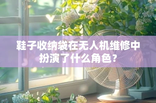 鞋子收纳袋在无人机维修中扮演了什么角色？