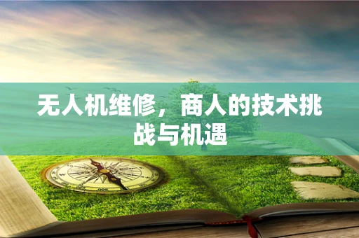 无人机维修，商人的技术挑战与机遇