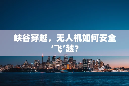 峡谷穿越，无人机如何安全‘飞’越？