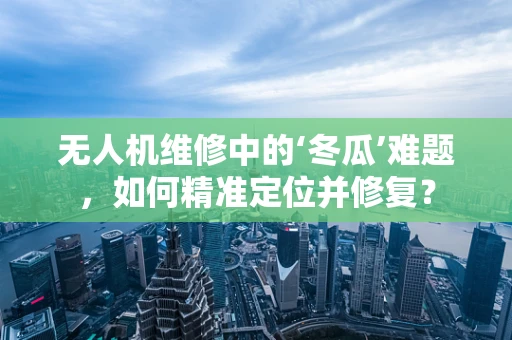 无人机维修中的‘冬瓜’难题，如何精准定位并修复？