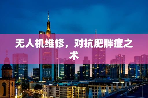 无人机维修，对抗肥胖症之术