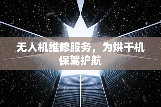 无人机维修服务，为烘干机保驾护航