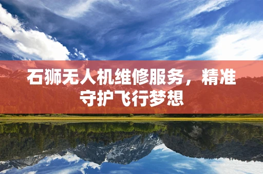 石狮无人机维修服务，精准守护飞行梦想