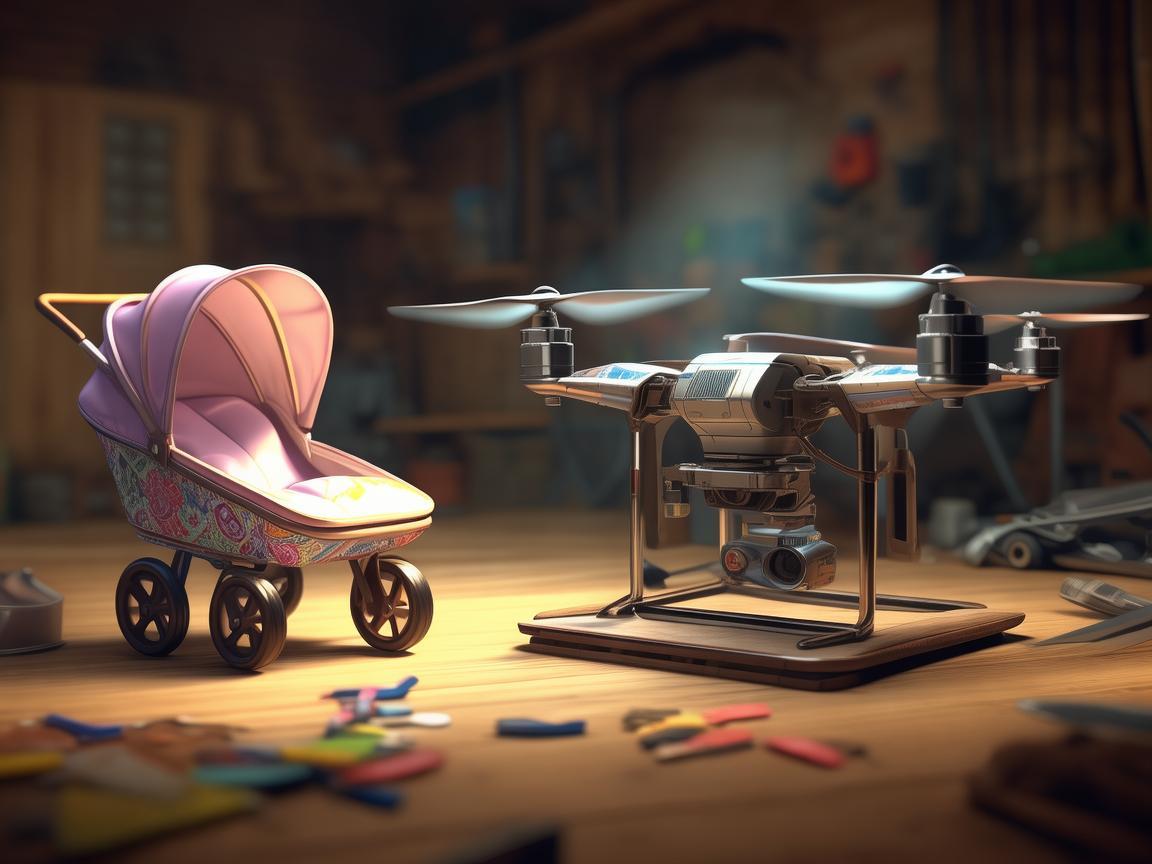 无人机维修与婴儿车的奇妙关联