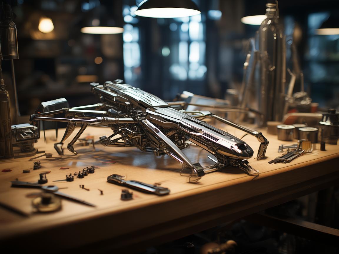 艺术品店的无人机维修秘籍