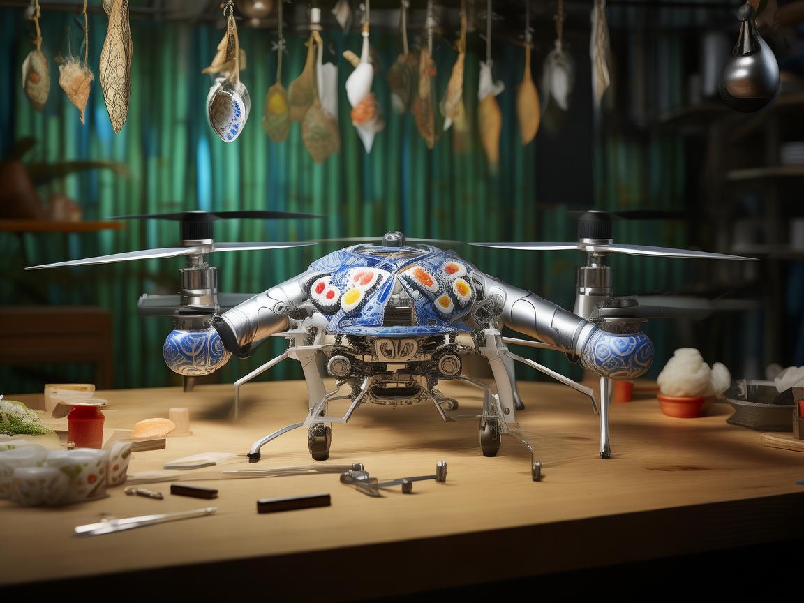 寿司灵感下的无人机维修服务