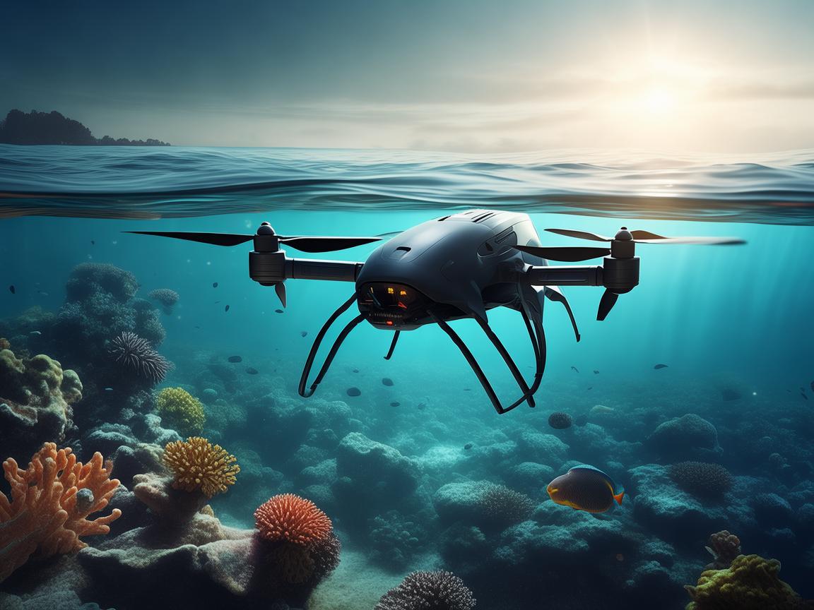 无人机助力，守护海洋生态防线