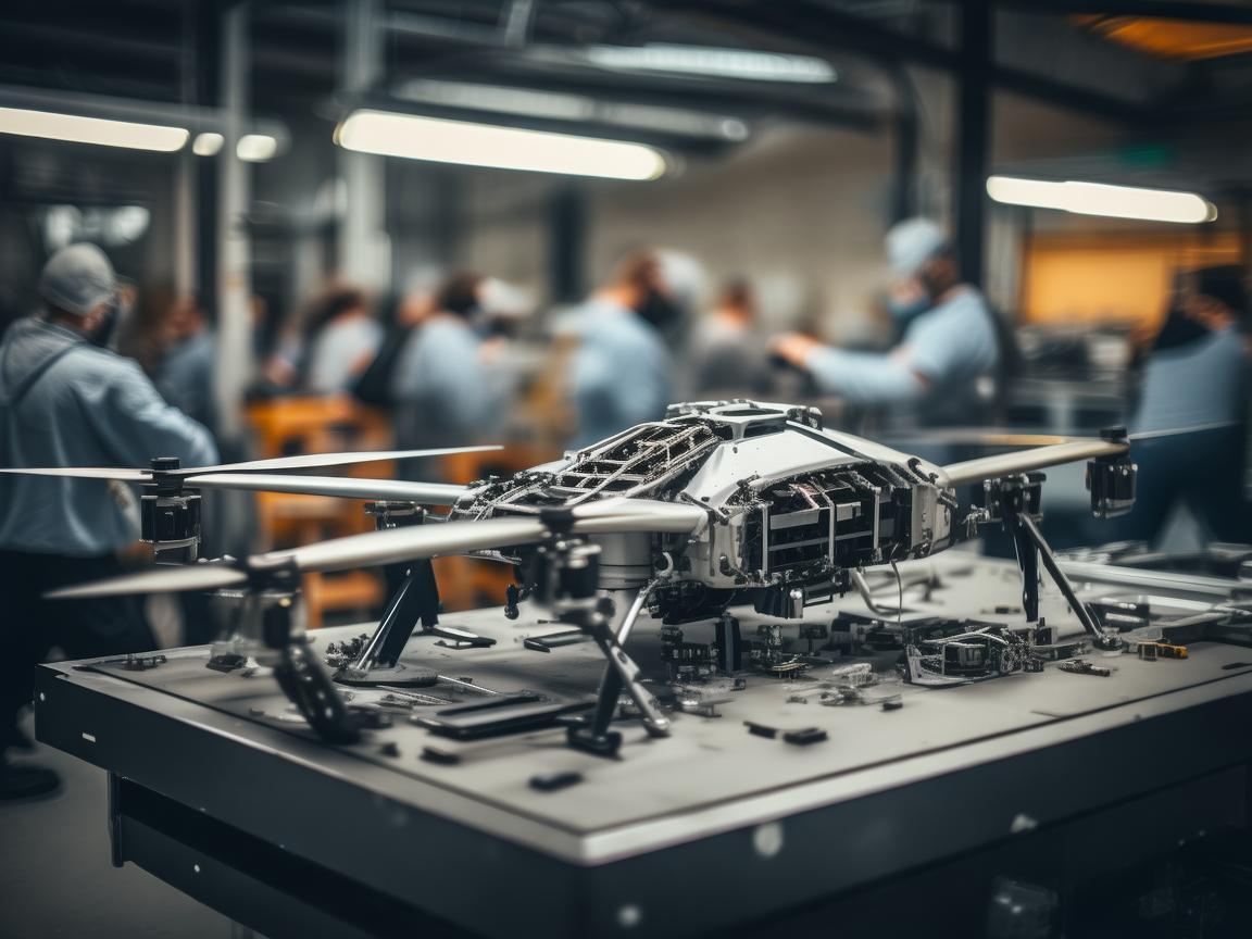 无人机维修服务，司机背后的保障力量