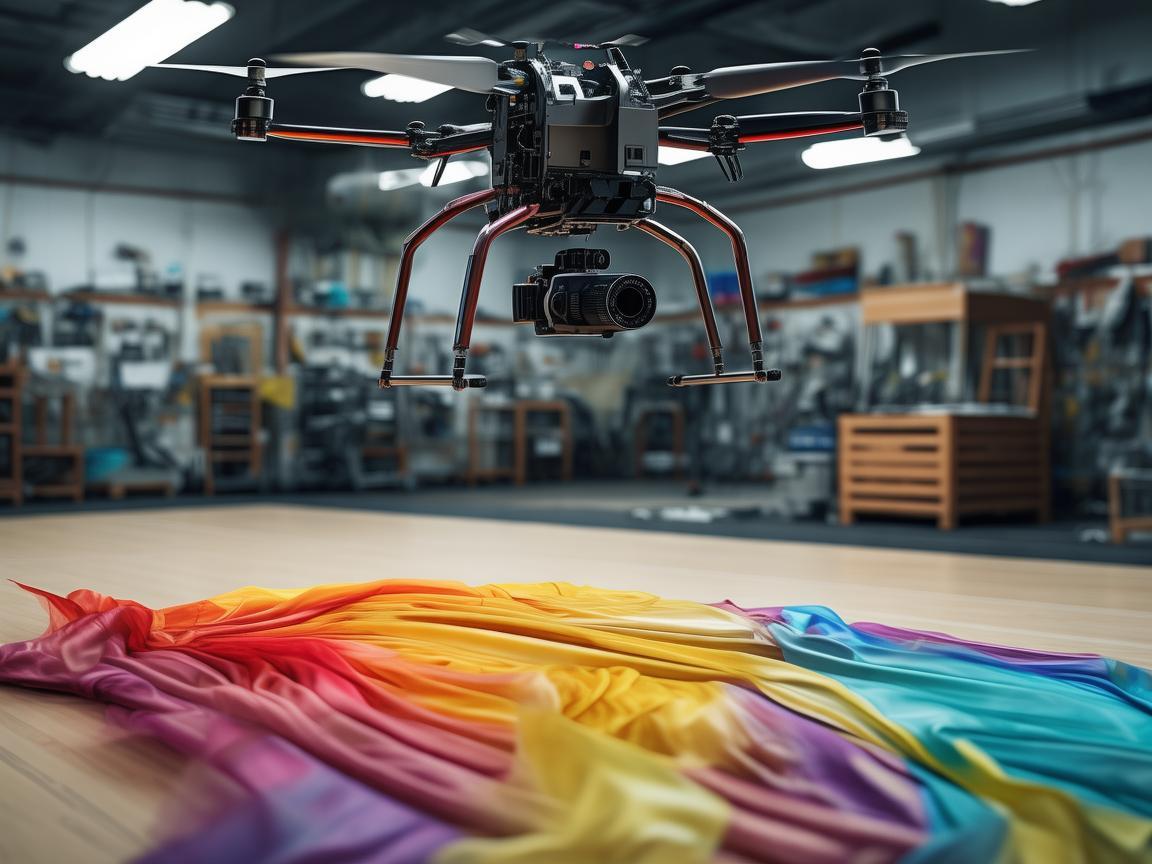 无人机维修服务助力舞蹈服拍摄