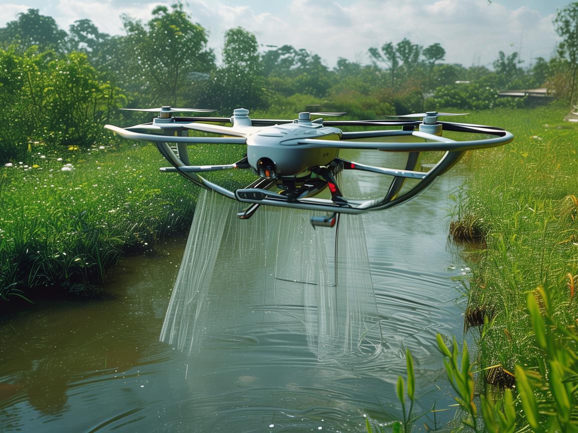 无人机助力血吸虫病防治维修服务