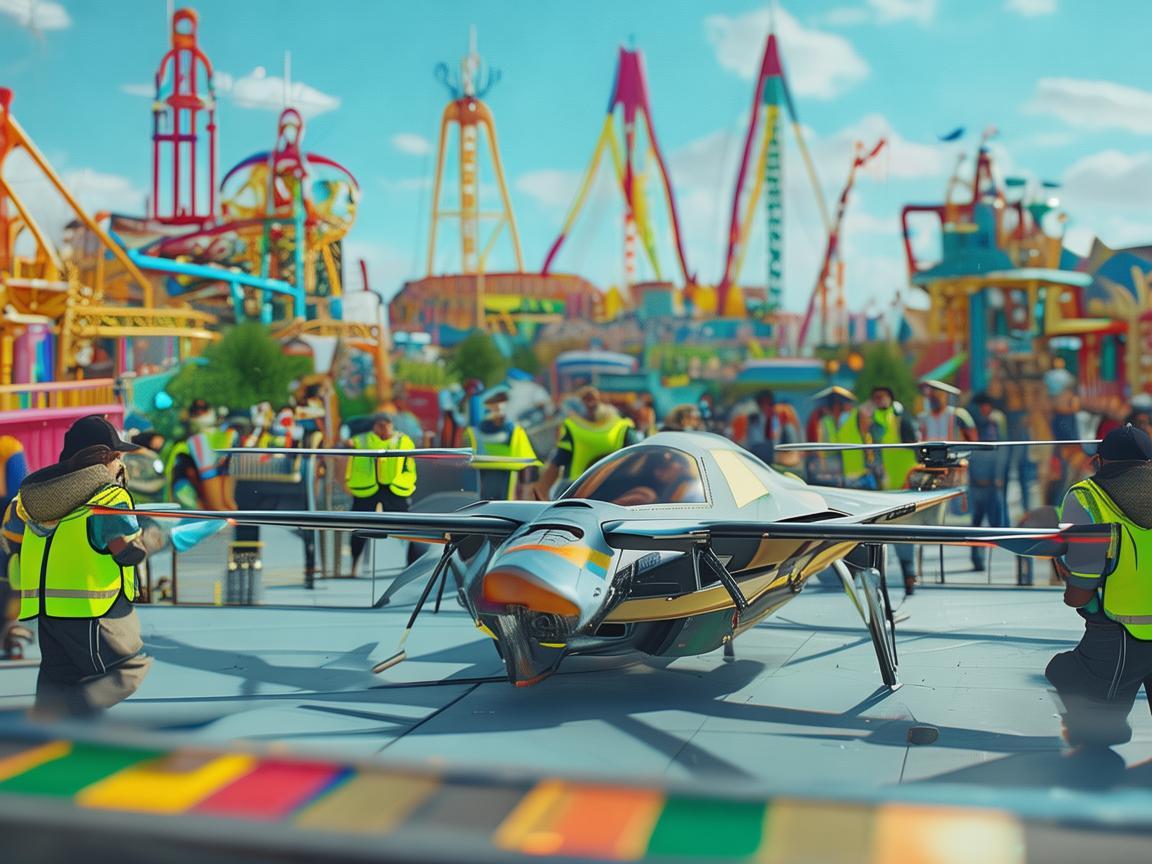 主题公园无人机维修服务保障欢乐飞行