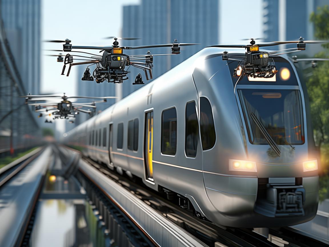 市域列车与无人机维修服务的关联