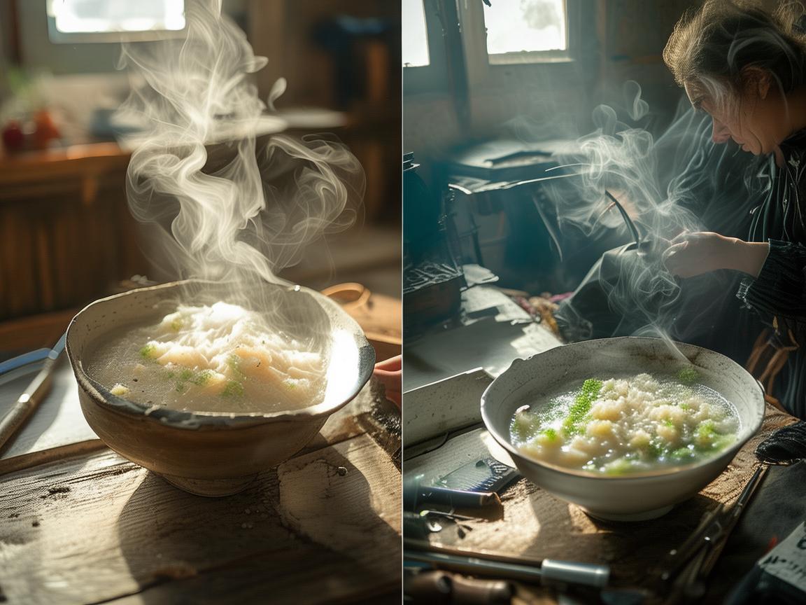 粥香四溢，无人机维修暖人心