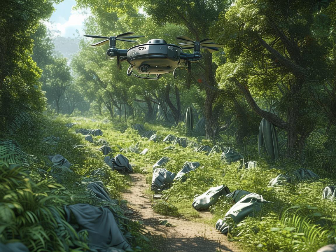 长裤相伴，守护无人机维修之路