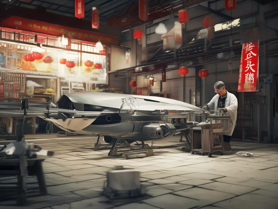 无人机维修，为烤鸭保驾护航