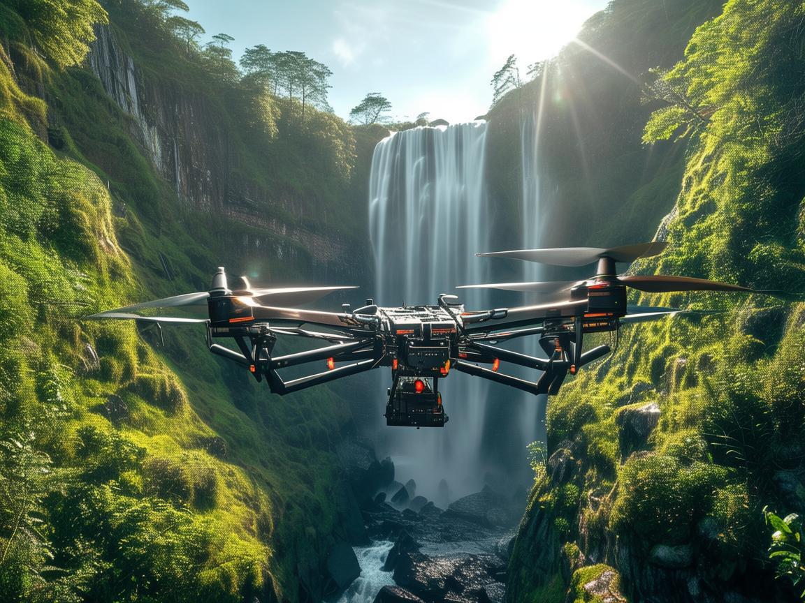 瀑布观瀑台无人机维修服务保障精彩视角