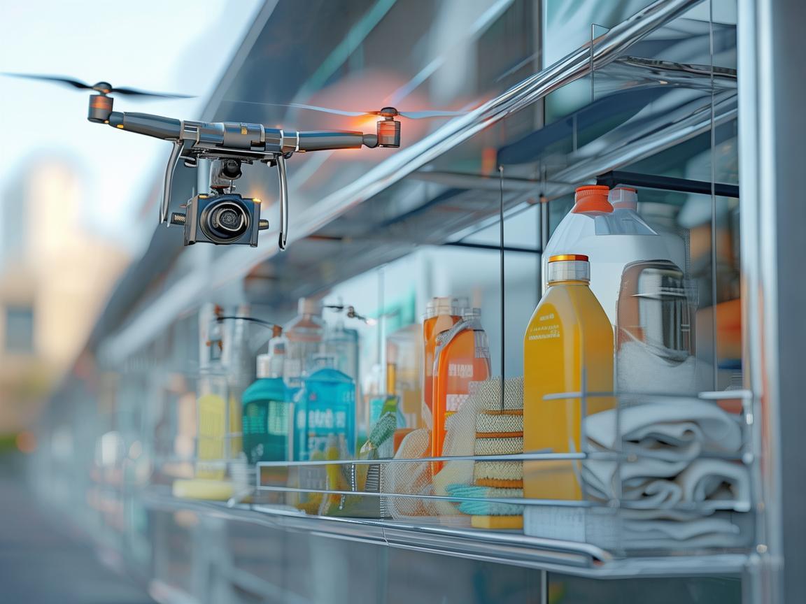 无人机助力墙面清洁用品架维修服务 无人机助力墙面清洁用品架维修服务