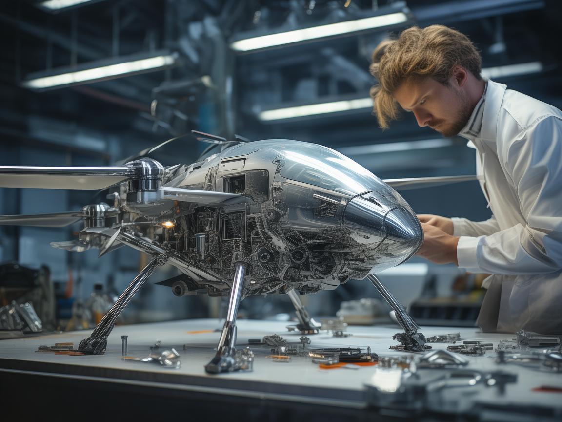 银饰相伴，无人机维修服务新篇