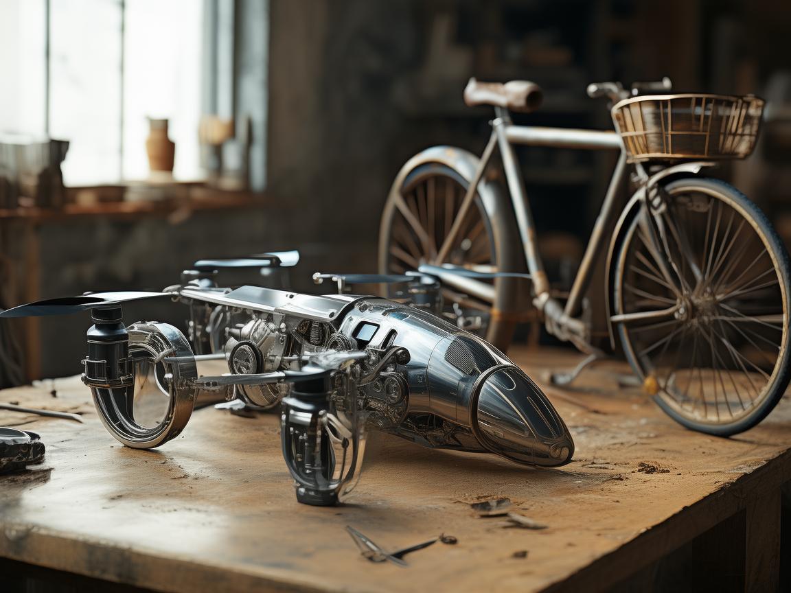 无人机维修与自行车的奇妙关联