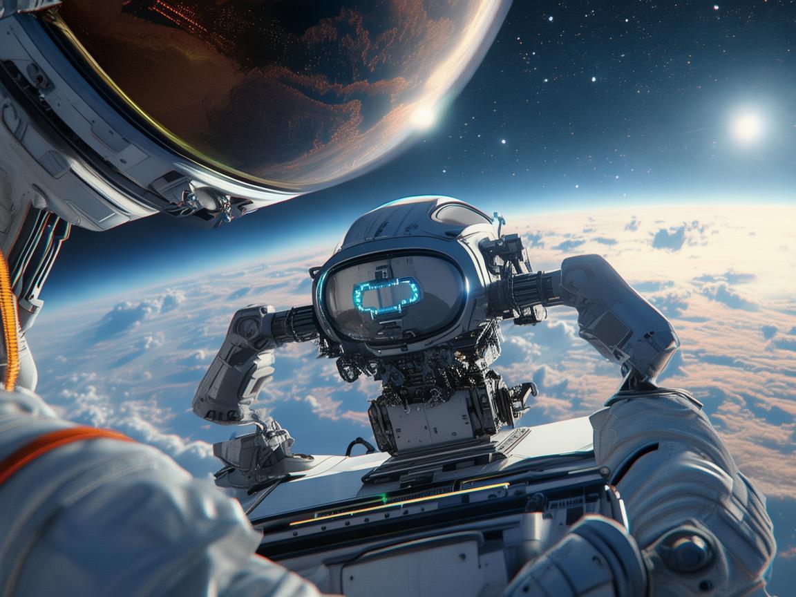 宇航员视角下的无人机维修服务